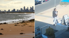 Authorities release CCTV and image of guy presumably carryingout salacious act on Melbourne beaches