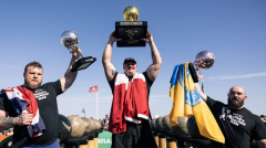 Canadian Mitchell Hooper holds off Tom Stoltman to win 2023 World’s Strongest Man