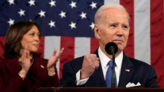 U.S. President Joe Biden formally reveals re-election quote