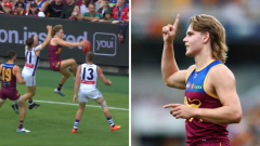 Brisbane Lions young weapon Will Ashcroft stuns AFL with outrageous objective of the year