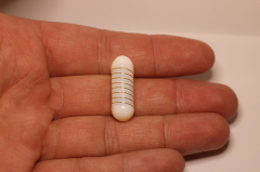 An ingestible “electroceutical” pill increases hunger-regulating hormonalagent levels