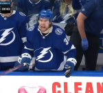 NHL referees missedouton a outright high stick on Brandon Hagel and the Lightning were furious