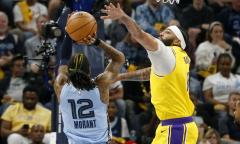 Anthony Davis had a dominant series for the Lakers versus the Grizzlies
