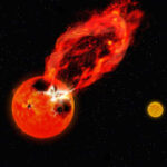 A total image of a superflare on a star