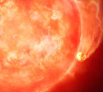 proof of a passingaway Sun-like star engulfing an exoplanet