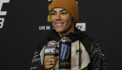 Jessica Andrade states she’s dropping the sports bra for a t-shirt at UFC 288. Here’s why.