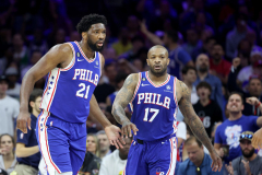 PJ Tucker discusses his pep talk with Joel Embiid late in win over Celtics