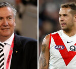 Eddie McGuire discusses why Collingwood fans booed Sydney champ Lance ‘Buddy’ Franklin