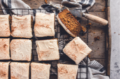 Ginger Cake with Brown Butter Frosting