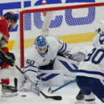 Maple Leafs stay alive vs. Panthers behind novice goalie Joseph Woll as stars lastly link