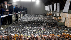 Serbia states 13,500 weapons gathered in amnesty following mass shootings