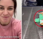 How to fold the ‘perfect’ t-shirt: TikTok video stuns as technique exposed