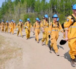 Trudeau to fulfill with soldiers in Alberta as fight versus wildfires raves on