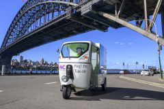 IKEA Australia is running a 3-month trial of electrical tuk tuks for zero-emission shipment