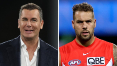Sydney coach John Longmire fumes after Wane Carey whacks a ‘really ill’ Lance Franklin