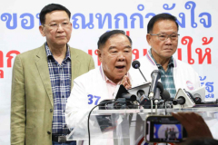 Prawit’s celebration states it will not combine with Pheu Thai