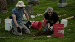 Lost gravestones of freedom-seekers uncovered in St. Catharines cemetery