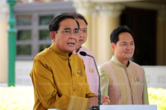 Prayut yields his time as PM is over