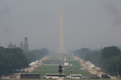 Smoke from Canadian wildfires capes eastern UnitedStates with haze