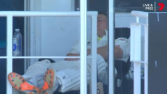 Humorous scenes as well-rested Marnus Labuschagne wakes from his sleep and stacks on the runs