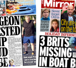 The Papers: ‘SNP scams probe’ and ‘Brits missingouton in boat blaze’
