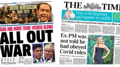 The Papers: ‘Boris and Rishi at war’ and ‘Partygate report due’