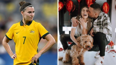 The ‘football, football, football’ life of Matildas star Steph Catley and her goalkeeper futurehusband Dean Bouzanis