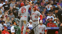 Angels set franchise records for runs and strikes in 25-1 demolition of Rockies