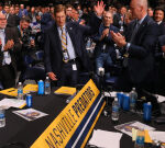 Retiring Predators GM Ddevoted Poile got the coolest send-off at the 2023 NHL Draft