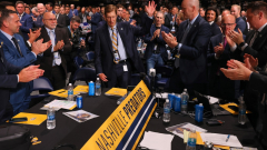 Retiring Predators GM Ddevoted Poile got the coolest send-off at the 2023 NHL Draft