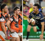 Records tumble as North Queensland Cowboys thump unlucky Wests Tigers