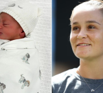 Ash Barty and partner Garry Kissick welcome infant into the world