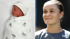 Ash Barty and partner Garry Kissick welcome infant into the world