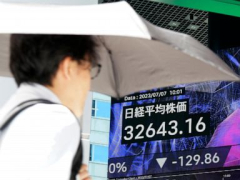 Stock market today: Asian shares fall as strong UnitedStates information dash hopes for an end to rate walkings
