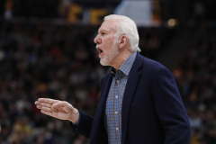 How many coaches have each NBA team had since Gregg Popovich took over in San Antonio?