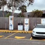 Chargefox remarks on ownership of 350kW batterycharger hardware & charging bay parking limitations
