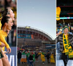 How an ‘insane’ record-breaking crowd lived up to the buzz and drove the Matildas to success