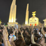 Democracy Monument crowd decries Pita ouster