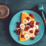 Indonesian-Inspired Banana Omelette for Two