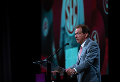 SEC Media Days winners, losers on Day 3: From Nick Saban’s grandmother’s cake to Sam Pittman’s beer