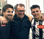 Nick and Josh Daicos spill beans on daddy Peter’s humiliating red card minute
