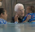 UnitedStates swim trainer exposes trick to mentor kids 100 years moreyouthful than her