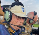 He’s nearly 89 and piloting a jet has constantly topped his pail list. Dream understood
