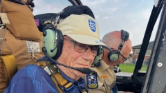 He’s nearly 89 and piloting a jet has constantly topped his pail list. Dream understood