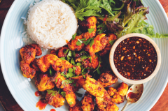 Burmese Air-Fried Chicken & Dipping Sauce