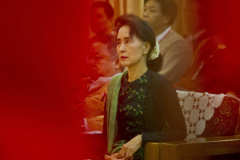 Myanmar’s Aung San Suu Kyi moved from jail