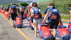 10s of thousands of young scouts to leave world jamboree in South Korea as storm looms