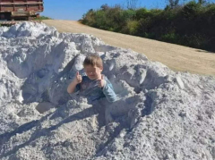 7-Year-Old Boy Dies After Posing in Limestone Dust for Family Photo