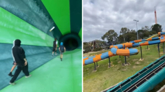 Murdoch Police alert teenagers over trespassing at Adventure World in Bibra Lake, Perth