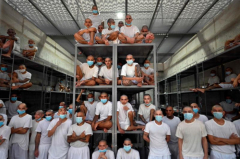 Inside El Salvador’s mega-prison holding 12,000 declared gangsters